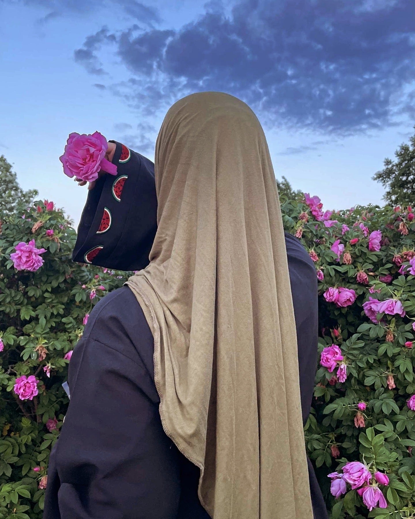 Watermelon Linen Abaya🇵🇸