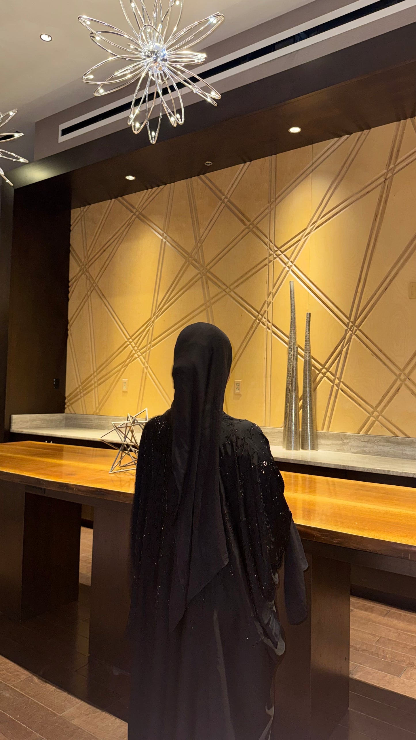 Celestial Noir Abaya