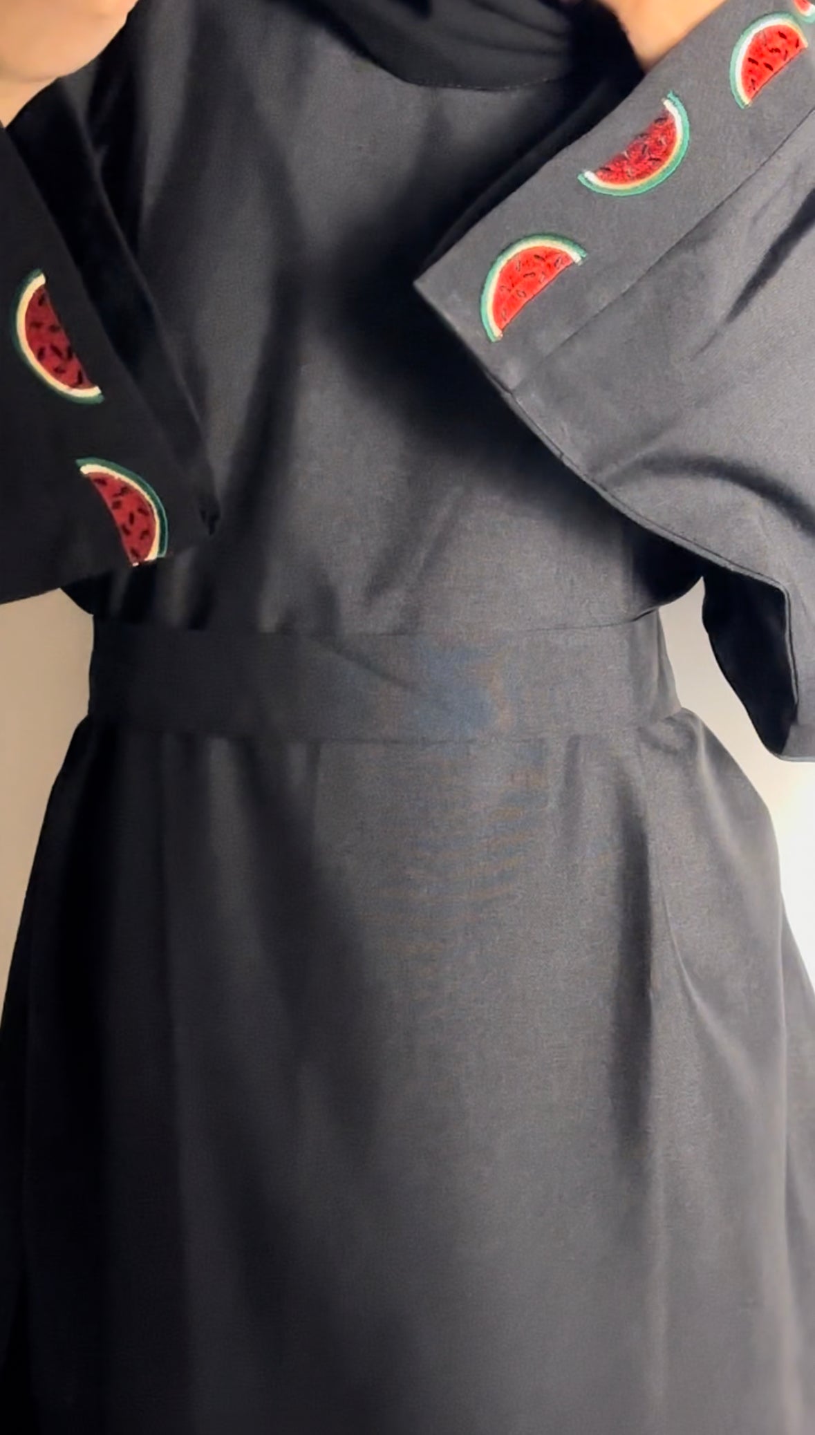 Watermelon Linen Abaya🇵🇸