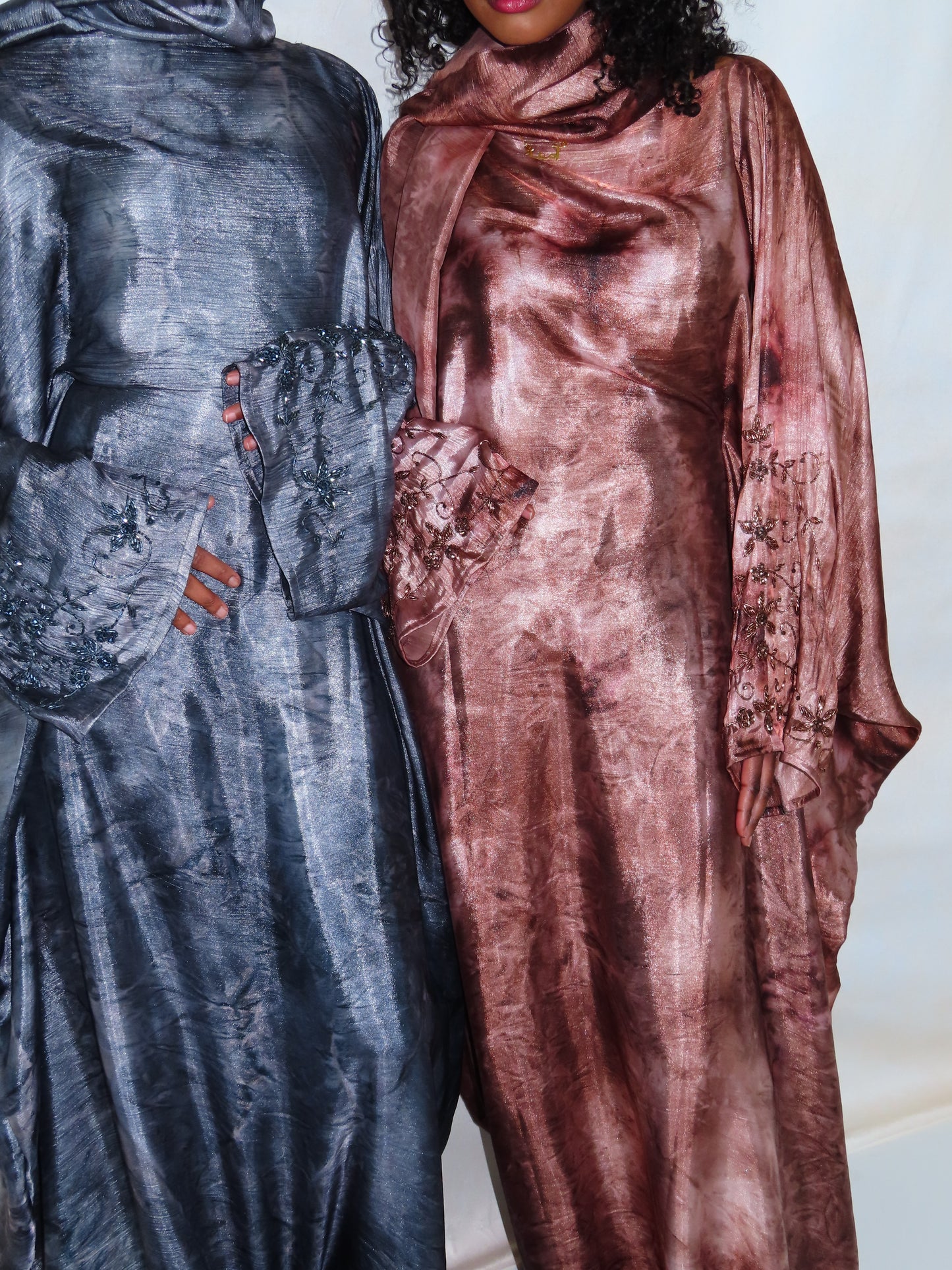 Grey And Brown Batwing Marble