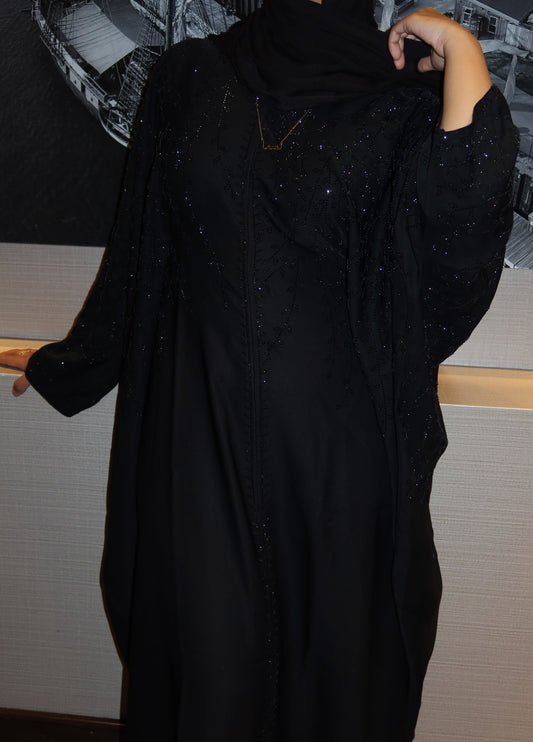 Celestial Noir Abaya
