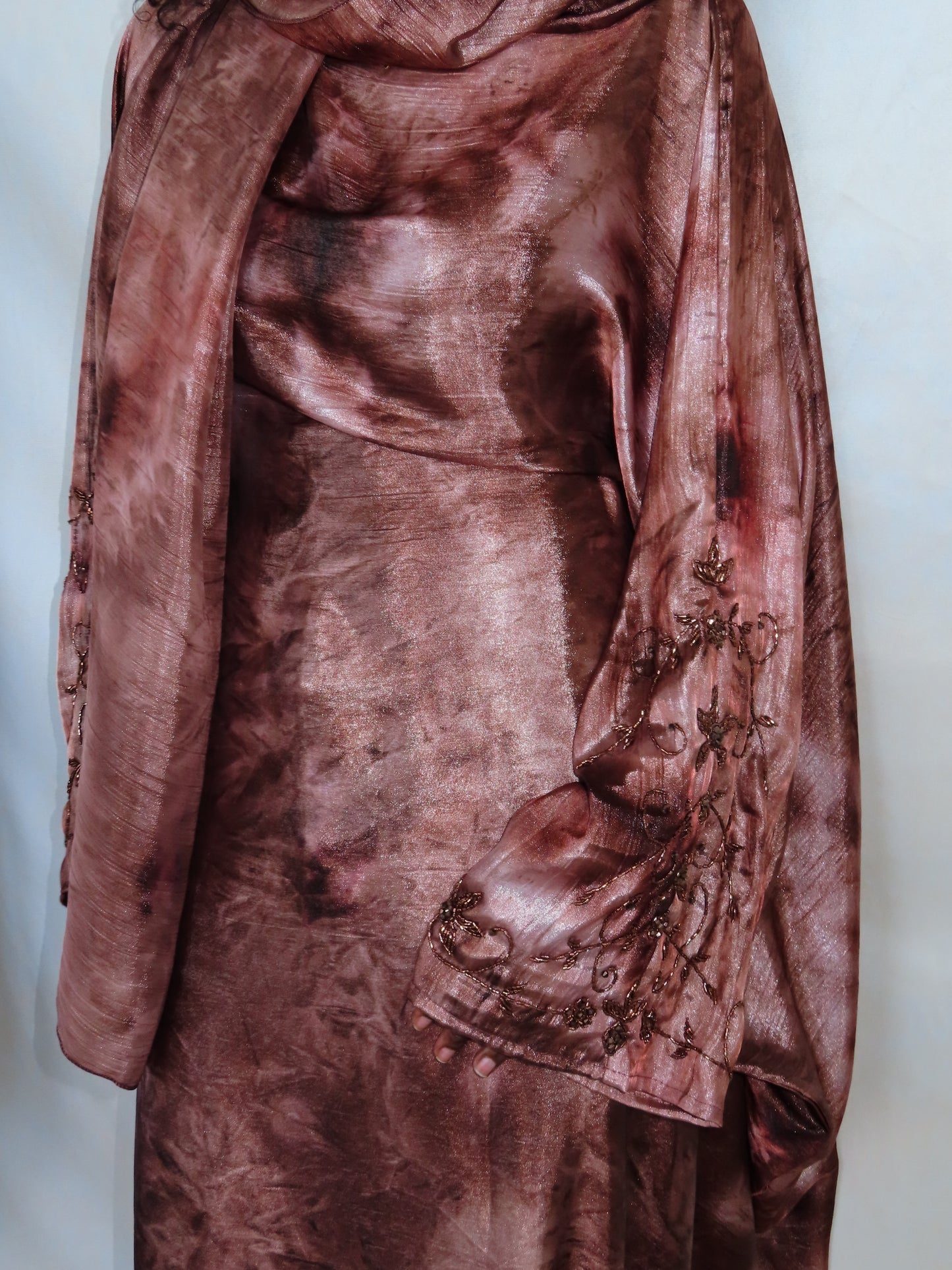 Grey And Brown Batwing Marble