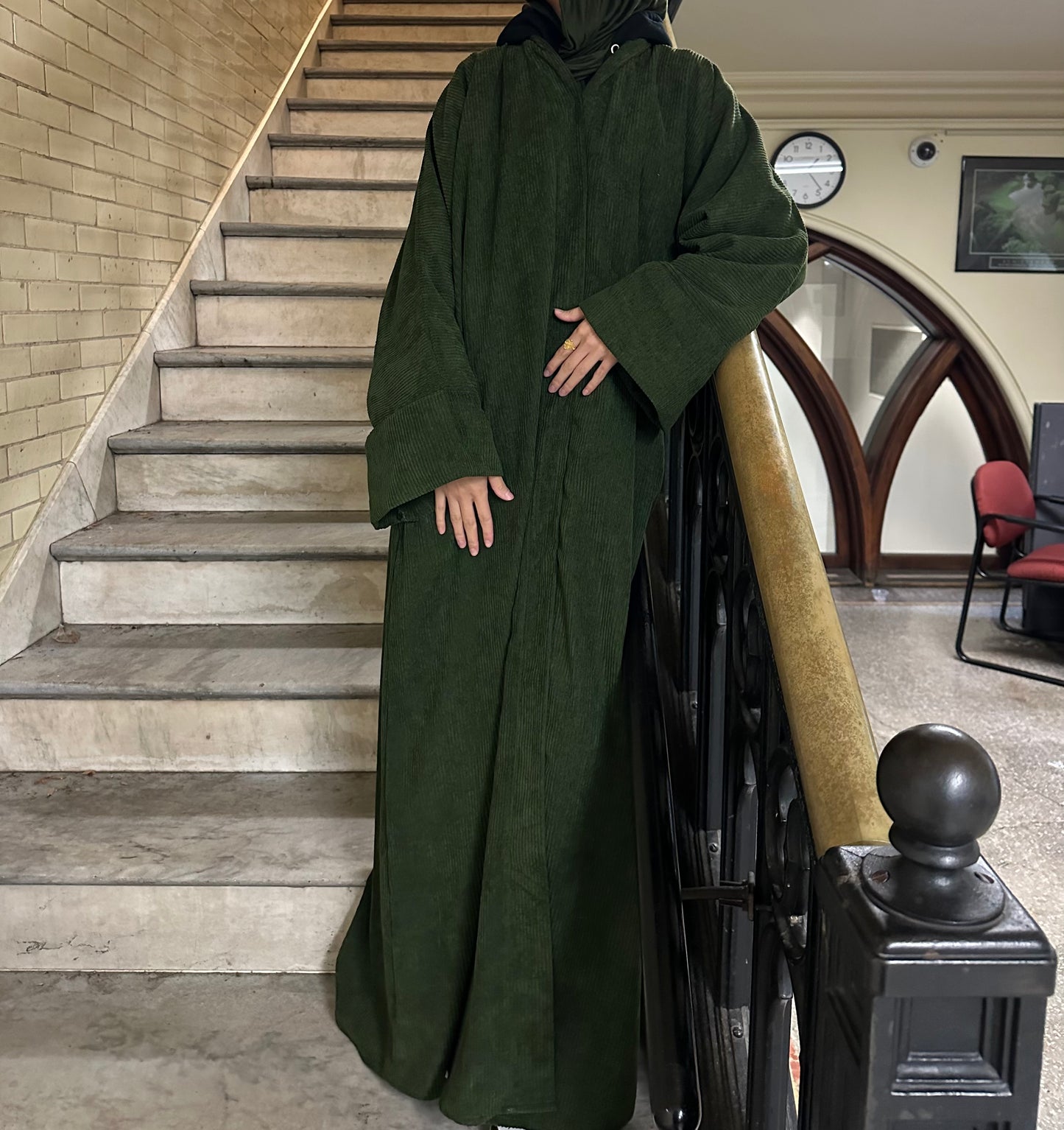 Corduroy Fall Abayas