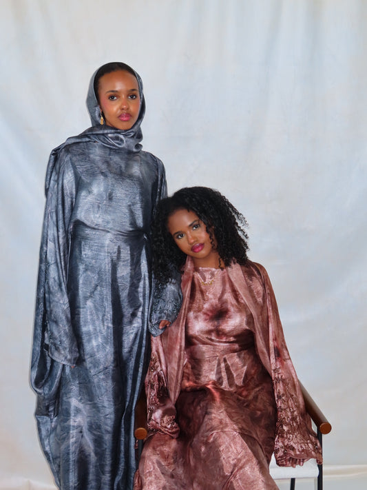 Grey And Brown Batwing Marble