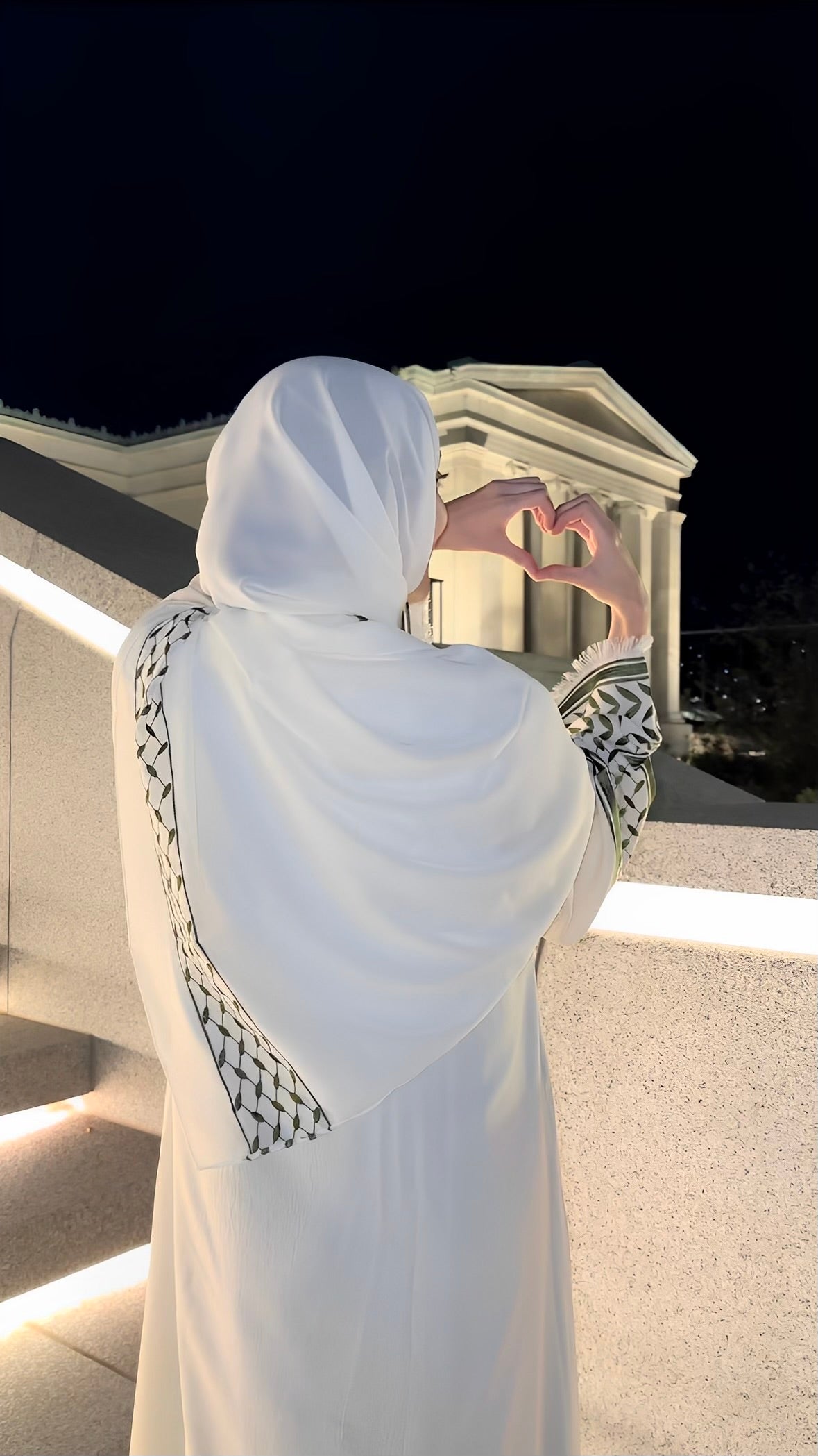Olive Kuffiyeh Abaya 🇵🇸